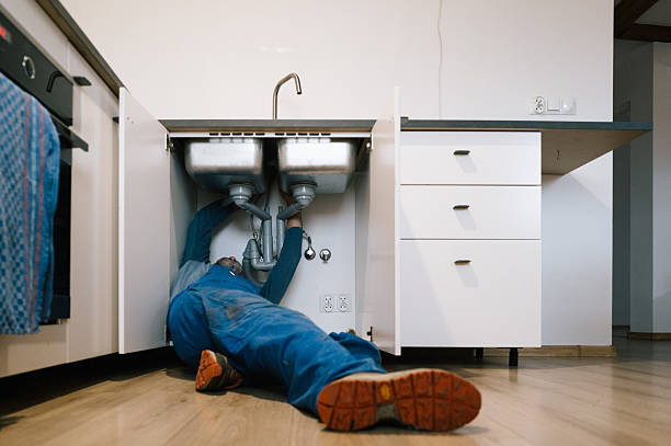 Professional Drain Cleaning technician working in Pittsville, MD